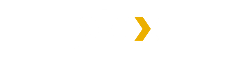 Platform Logos Balance Website Plex logo: white lowercase letters on a black background, with an orange-yellow stylized 'x' at the end